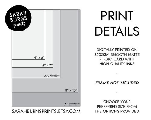 Personalised Print, Custom Couple Names And Date Print, Personalised Couples Pri - Picture 2 of 6