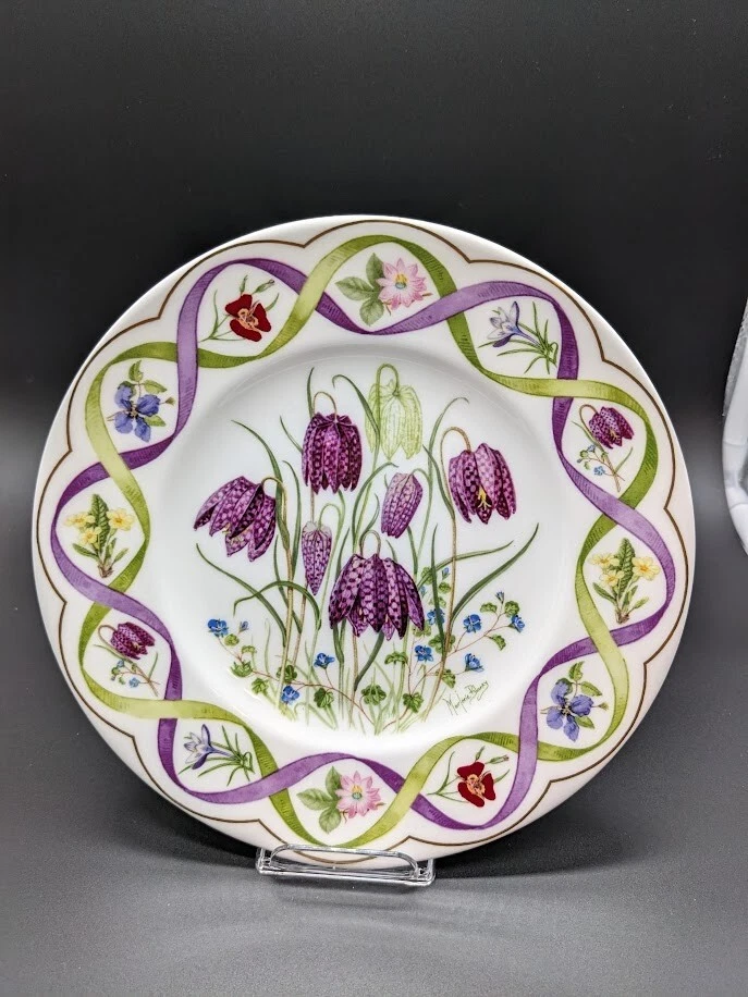 Juego de 6 platos Wedgwood "The Flower Artists of Kew" NUEVO EN CAJA Foto 4 de 4