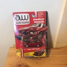 Auto World Modern Muscle 2017 Ford MUSTANG GT Premium Release 3 Ultra Red Chase