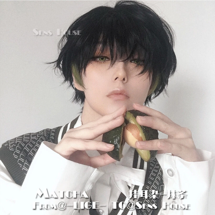 Daily Handsome Boys Men Short LO Hair Hairpiece Cosplay Fashion