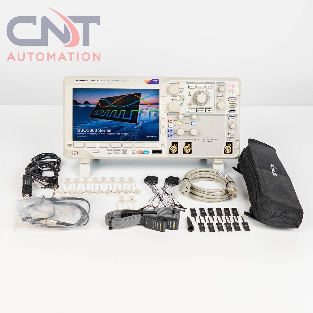 Tektronix MSO3012 100Mhz 2.5GS/s 2CH Analog 16CH MSO Mixed Signal