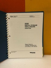 Tektronix 070-5301-01 2220 Digital Storage Oscilloscope Operators Manual
