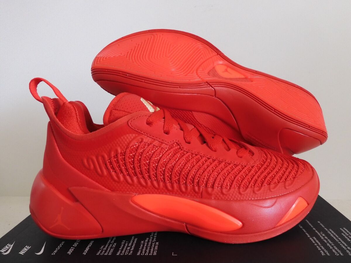 NIKE AIR JORDAN LUKA 1 (GS) UNIVERSITY RED-GOLD SZ 6Y-WOMENS NIKE AIR JORDAN LUKA 1 (GS) UNIVERSITY RED-GOLD SZ 6Y-WOMENS