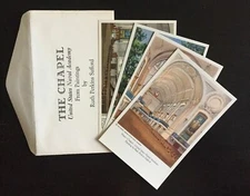 Lot of 4 Postcards United States Naval Academy Chapel Ruth Perkins Safford