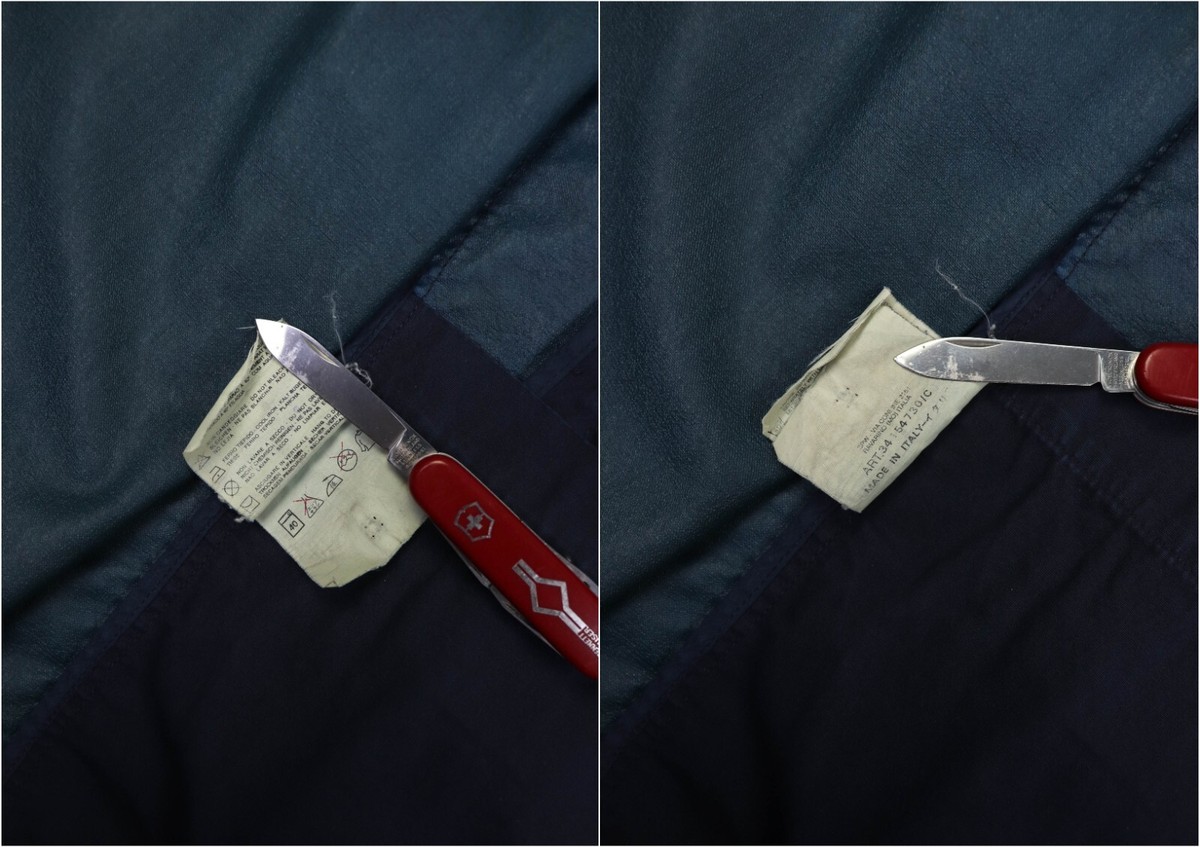 Stone Island SS' 2001 Vintage 00s Dark Blue Virgin Wool Stone Island SS' 2001 Vintage 00s Dark Blue Virgin Wool