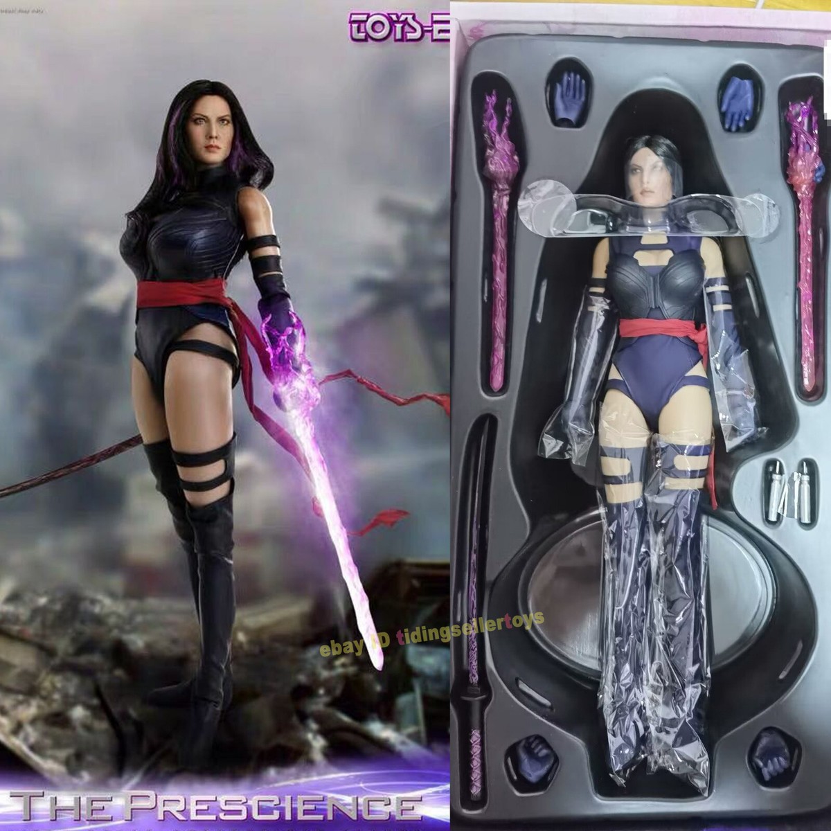 Toys Era Psylocke X-Men TE22 THE PRESCIENC 1/6 Action Figures