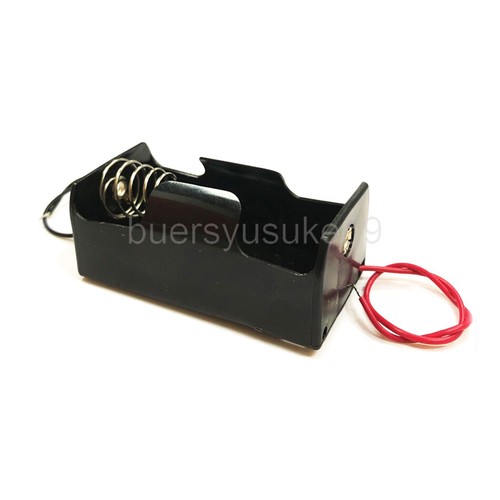 2pcs D Type x 1 Battery Holder Case Box Black Plastic Storage Case DIY 1.5V - Picture 3 of 3