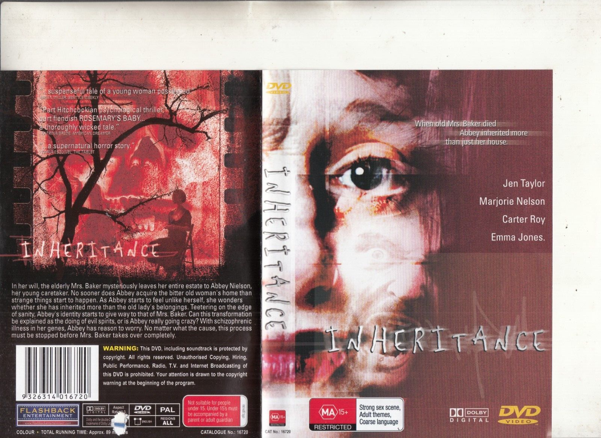 Inheritance-2004-[Jen Taylor]-Solitaire Films-Movie SF-DVD | eBay