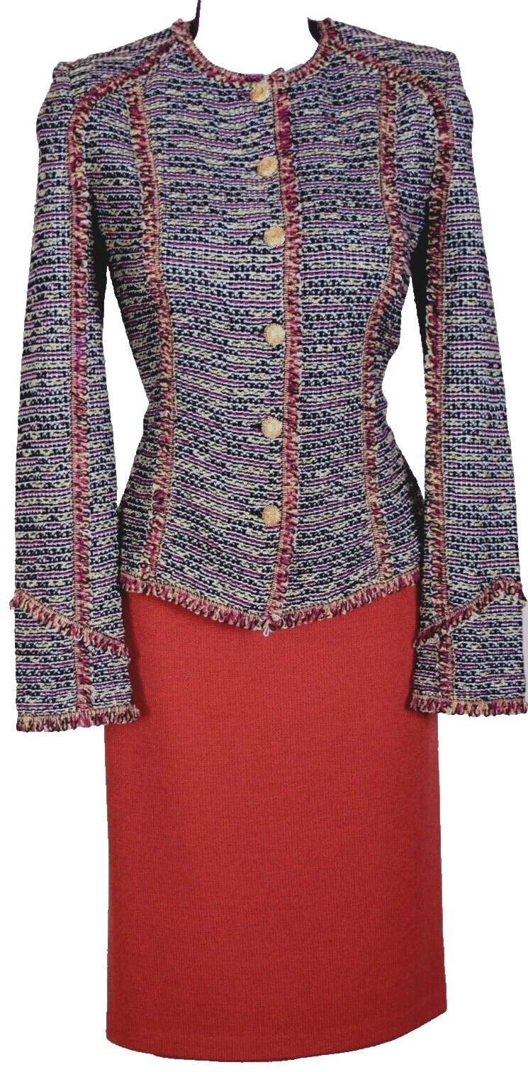 Trajes y Negro St. John Suit Separates para Mujeres