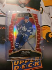2019-20 Allure Hockey Red Rainbow Auston Matthews #5 Neuf