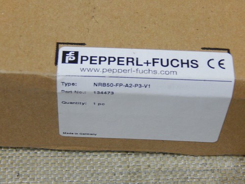 Pepperl & Fuchs Induktiver Sensor Typ NRB50-FP-A2-P3-V1 134473 New - Bild 2 von 4