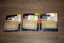 Lot Of Duracell Hearing Aid Size 10 Batteries Expired Mar 2024 48 Total