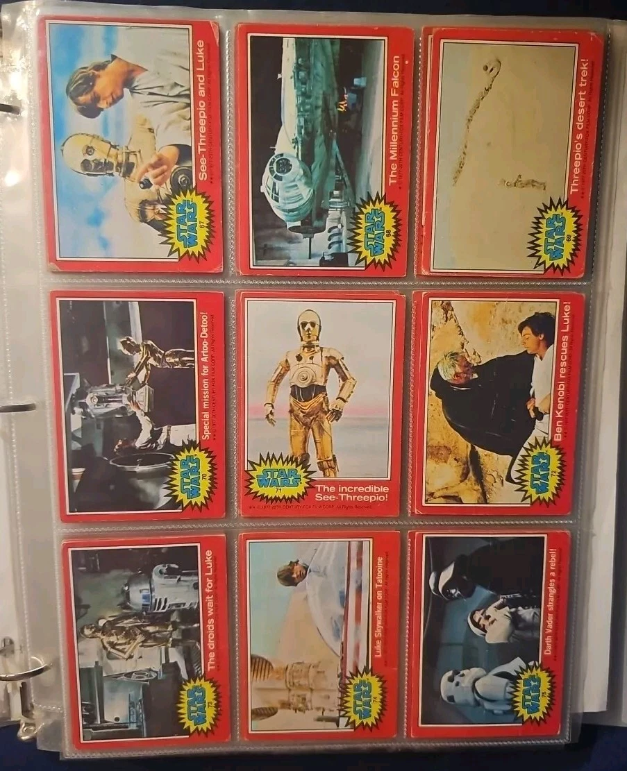 Star Wars Star Wars 2 (Red) Trading Card Sets for sale | eBay