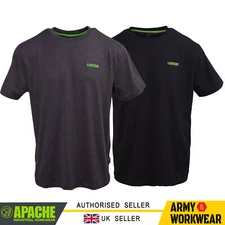 Apache 2 Pack T-Shirts Mens Lightweight Performance Workwear Builder Power Tools