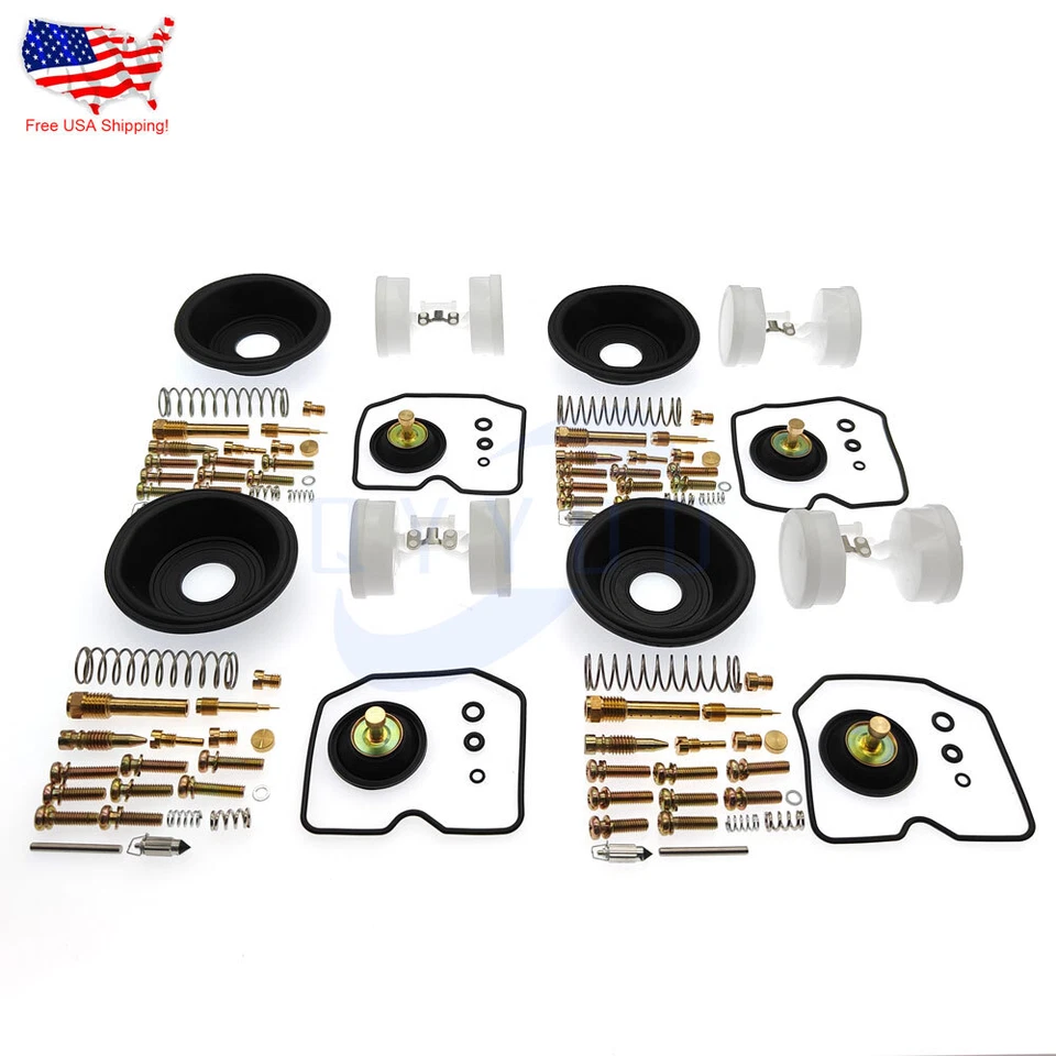 Kit de reparación de carburador diafragma 4X para KAWASAKI Voyager XII ZG1200 1986-2003 Foto 2 de 4