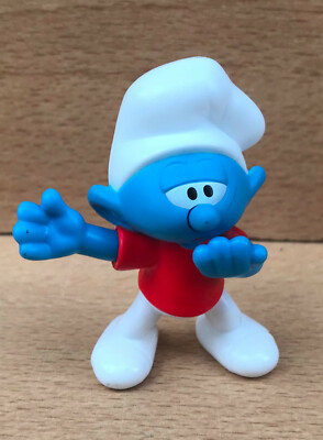 Figurine Schtroumpf Mollasson McDonald's 2018 - Édition Limitée BD