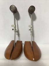 The Florsheim Shoe 4 Wooden Adjustable Shoe Stretchers Trees Set of 2