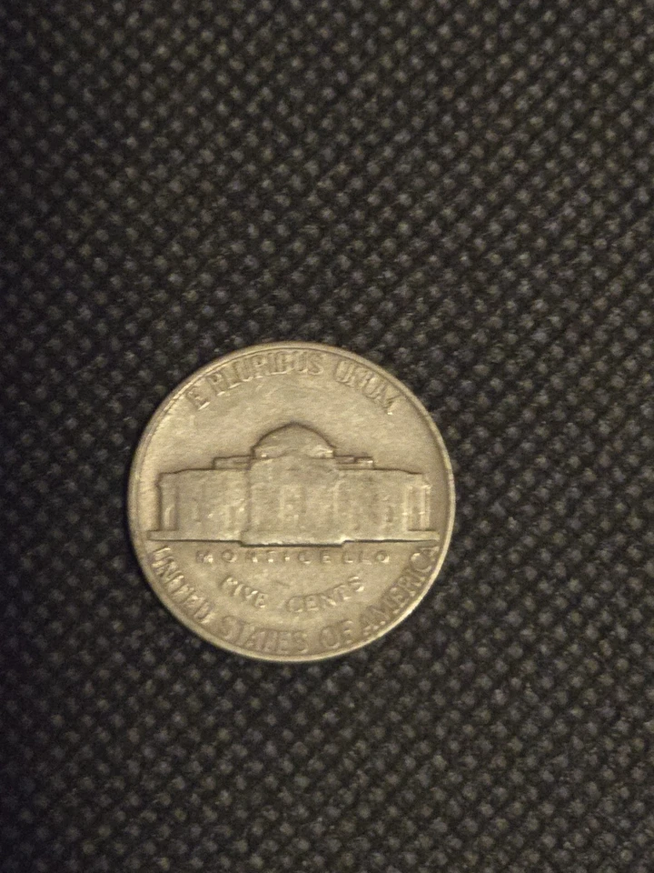 1950 JEFFERSON NICKEL  MINT MARK ERROR COIN , NICE CONDITION - Image 3 of 4