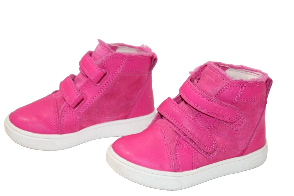 UGG NIÑAS RENNON II ROSA ROSA ZAPATOS ZAPATILLAS BOTAS 1104989T TALLA 8 EU 25 Foto 2 de 4