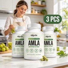 3PCS Alevia AMLA Superfruit Extract , 180 Capsules - US STOCK      