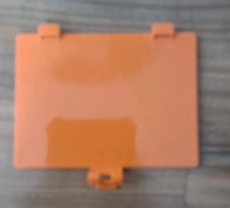 Vtech V Smile Educational Game System Battery Cover Replacement Orange - Image 2 of 2