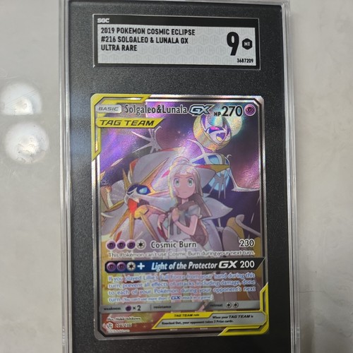 Solgaleo & Lunala-GX graded SGC 9 for sale on eBay