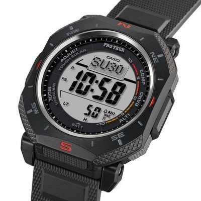 PRG-69-1JF Casio PRO TREK Watch Climber Line Tough Solar Black from Japan NEW