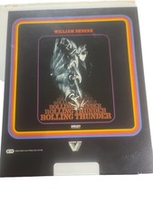 Rolling Thunder 1977 Vintage CED Videodisc