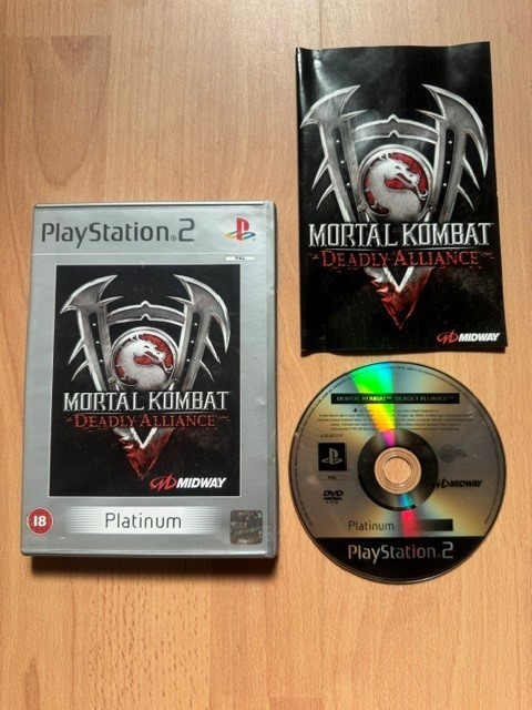 Mortal Kombat Deadly Alliance Game PS2 Playstation 2 - Very Good Condition