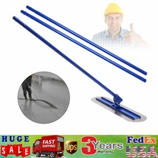 Bull Float Concrete Float 48 x 12 Concrete Tool Trowel 3 Handle 1.8M Finish Tool