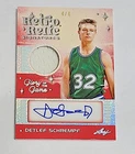 DETLEF SCHREMPF 2025 Leaf Glory Of The Game Used Jersey Patch Auto #d 4/6
