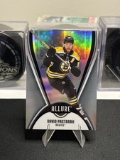 2025-26 Upper Deck Allure #88 David Pastrnak Black Rainbow