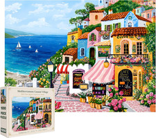 Jigsaw Puzzle 1000 Pieces for Adults, Cozy Se...
