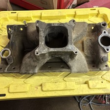 Edelbrock 2996 Victor Jr Bowtie Ii Sb Chevy Intake Single Plane 4150 Hi Rise