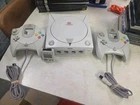 Sega Dreamcast w/ 2 OEM Controller, VMU, AV, & Power Cables, Memory Card,