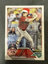 2023 Topps Holiday Corbin Carroll #H113 (RC) Santa Hat Arizona Diamondbacks