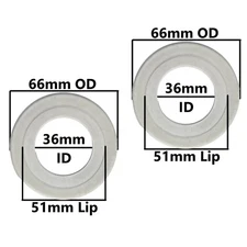 Kohler 1131496 Silicone Flush Valve Seal 2 & 5/8" by 1 & 7/16" 66 X36 mm (2pack)