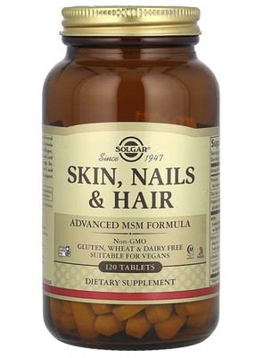 Solgar HAUT, NÄGEL & HAAR Formel 120 Tabletten HAUT, HAARE & NÄGEL