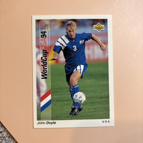 John Doyle 1993 Upper Deck World Cup 94 Preview English/Spanish #3 - Picture 3 of 4
