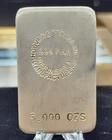 RARE - Vintage Hoover & Strong 5 oz Silver Pressed / Extruded Bar Variety