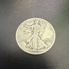 1943 Liberty Walking Half Dollar Silver 50C Circulated Coin