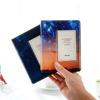  64 Taschen Shining Star Sky Fotoalbumhalter Candy Color Album für 3 Zoll Mini