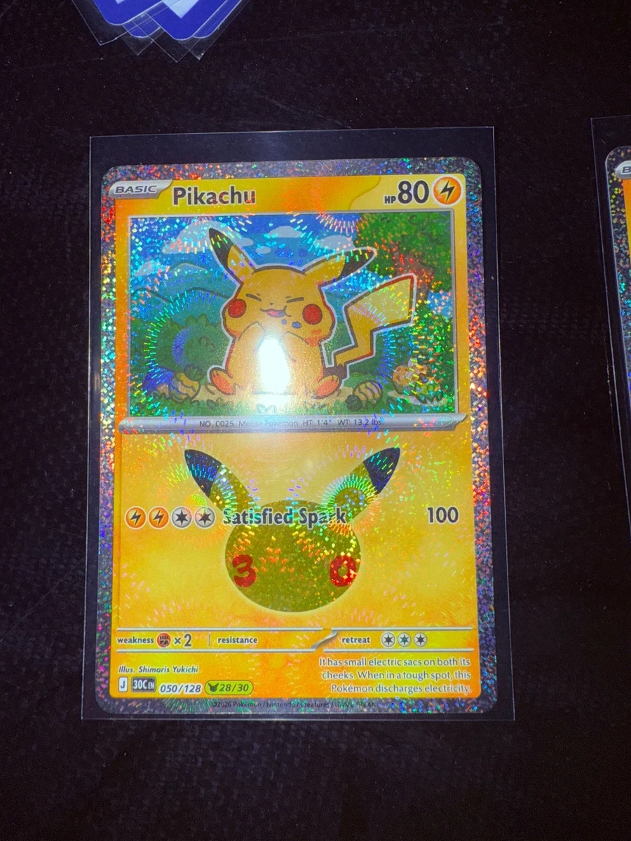 Pikachu Pokémon TCG Spark Individual Collectible Card Game Cards