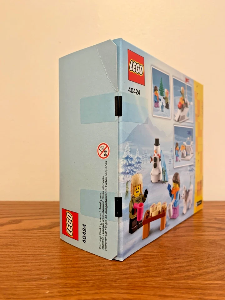Nuevo LEGO Temporada Invierno Snowball Fight - LEGO 40424 - ¡RETIRADO! ¡ENVÍO GRATUITO! Foto 3 de 4