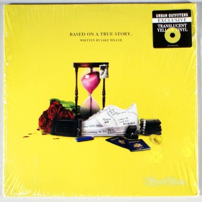 Jake Miller - Based on a True Story (2019) [SEALED] YELLOW Vinyl LP Limited Ed