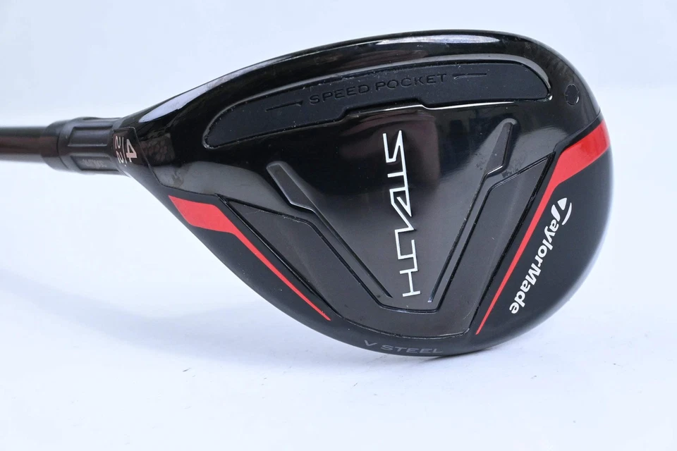 Left Hand Taylormade Stealth #4 Hybrid / 22 Degree / Regular Flex Ventus Red 6 - Image 2 of 4