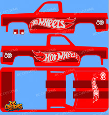 83 CHEVY SILVERADO WHITE TONER DECALS 80TH ANNIVERSAY RED