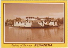 P.S WANERA MURRAY RIVER MILDURA VIC NUCOLORVUE POSTCARD