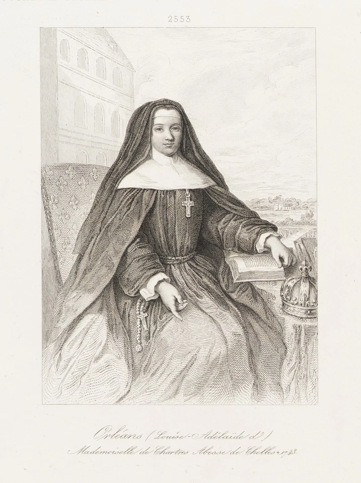 NARGEOT (*1837) nach GUÉMIED (*1816), Porträts zweier Prinzessinnen von Orléans, - Bild 3 von 4