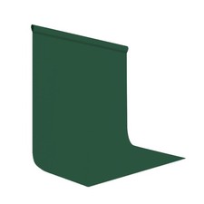 5x7ft Dark Green Screen Backdrop Photography Streaming Zoom Collapsible Studio